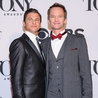 David Burtka, Neil Patrick Harris in The 67th Annual Tony Awards - Arrivals