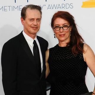 Steve Buscemi, Jo Andres in 64th Annual Primetime Emmy Awards - Arrivals