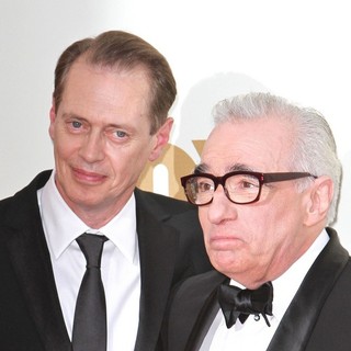 Steve Buscemi, Martin Scorsese in The 63rd Primetime Emmy Awards - Arrivals