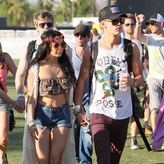 Celebrities at The 2012 Coachella Valley Music and Arts Festival - Day 3