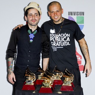 Calle 13 in The 12th Annual Latin GRAMMY Awards - Press Room - calle-13-12th-annual-latin-grammy-awards-press-room-02