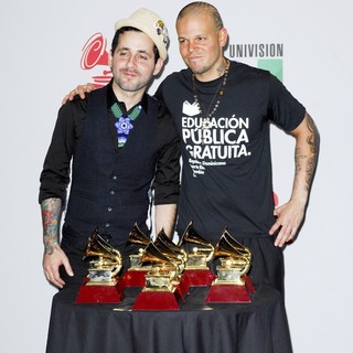 Calle 13 in The 12th Annual Latin GRAMMY Awards - Press Room - calle-13-12th-annual-latin-grammy-awards-press-room-03