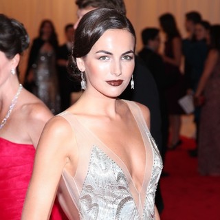 Camilla Belle in Schiaparelli and Prada Impossible Conversations Costume Institute Gala