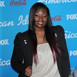 Candice Glover in FOX's American Idol Finalists Party