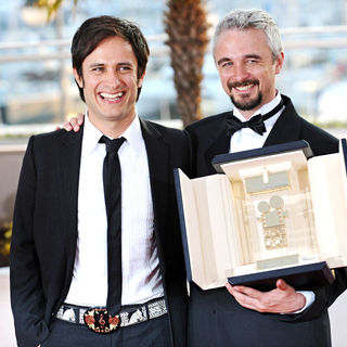 Gael Garcia Bernal in 2010 Cannes International Film Festival - Day 12 - Palme d'Or Closing Ceremony Red Carpet Arrivals