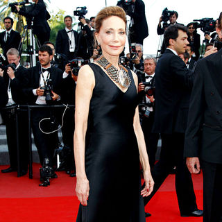 Marisa Berenson in 2010 Cannes International Film Festival - Day 12 - Palme d'Or Closing Ceremony Red Carpet Arrivals