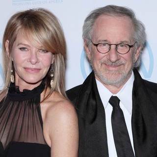 Kate Capshaw, Steven Spielberg in The 23rd Annual Producers Guild Awards - Arrivals
