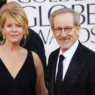 Kate Capshaw, Steven Spielberg in 70th Annual Golden Globe Awards - Arrivals