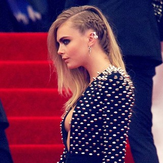 Cara Delevingne in PUNK: Chaos to Couture Costume Institute Gala