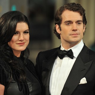 Henry Cavill in The 2013 EE British Academy Film Awards - Arrivals - carano-cavill-2013-ee-british-academy-film-awards-02