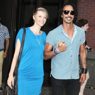 Carlos Leon in The New York Screening of Sparkle - Outside Arrivals