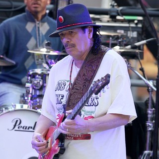Carlos Santana in The Times Square New Year's Eve Countdown