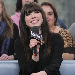 Carly Rae Jepsen in Carly Rae Jepsen Visits Much Music's New.Music.Live Show