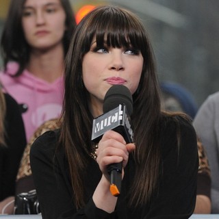 Carly Rae Jepsen in Carly Rae Jepsen Visits Much Music's New.Music.Live Show