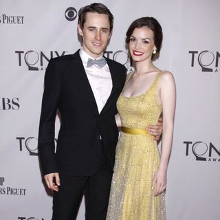 Reeve Carney, Jennifer Damiano in The 65th Annual Tony Awards - Arrivals