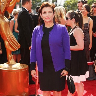 Carrie Fisher in 2011 Primetime Creative Arts Emmy Awards - Arrivals - carrie-fisher-2011-primetime-creative-arts-emmy-awards-02