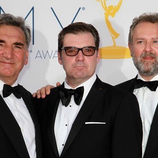Jim Carter, Brendan Coyle, Hugh Bonneville in 64th Annual Primetime Emmy Awards - Arrivals
