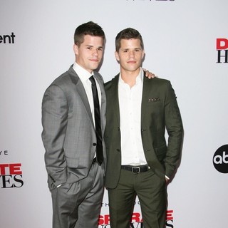 Max Carver, Charlie Carver in Desperate Housewives Final Season Kick-Off Party