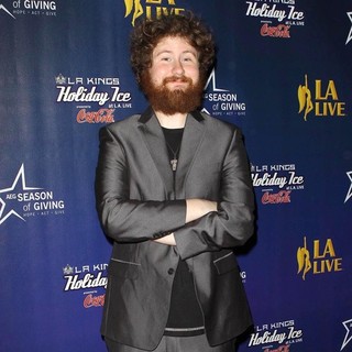 Casey Abrams in The 4th Annual Holiday Christmas Tree Lighting Ceremony and The Opening of LA Kings