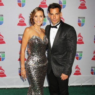 Angelica Castro, Cristian de la Fuente in 13th Annual Latin Grammy Awards - Arrivals