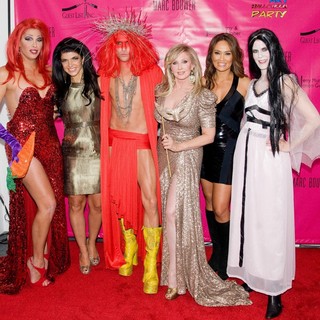 Teresa Giudice in Pop Art Halloween Presented by Morgan Fairchild and Marc Bouwer - cayne-giudice-bouwer-fairchild-carrere-mccord-pop-art-halloween-01