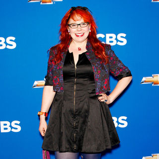 Kirsten Vangness in 2010 CBS Fall Launch Premiere Party