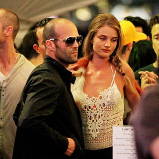 Jason Statham, Isabel Lucas in The 2010 Coachella Valley Music and Arts Festival - Day 1