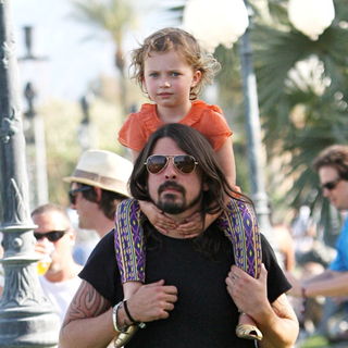 Dave Grohl in The 2010 Coachella Valley Music and Arts Festival - Day 1