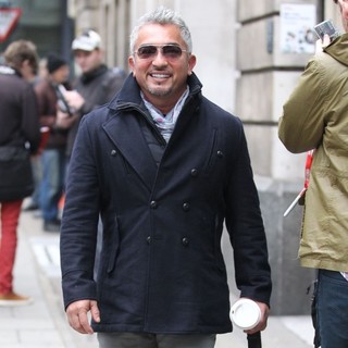 Cesar Millan in Cesar Millan Leaves The BBC Radio 2 Studios