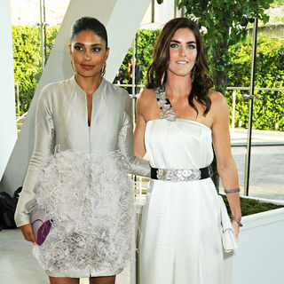 Rachel Roy, Hilary Rhoda in 2010 CFDA Fashion Awards - Arrivals