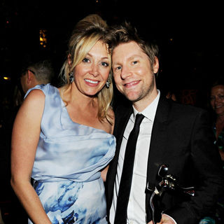 Nadja Swarovski, Christopher Bailey in 2010 CFDA Fashion Awards - Arrivals