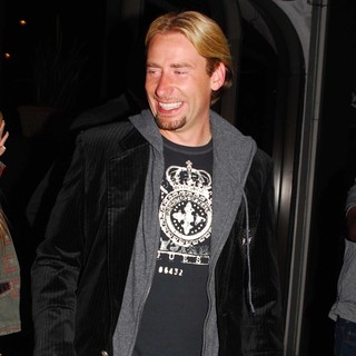 Chad Kroeger, Nickelback in Chad Kroeger Leaving Madeo Restaurant on Beverly Drive
