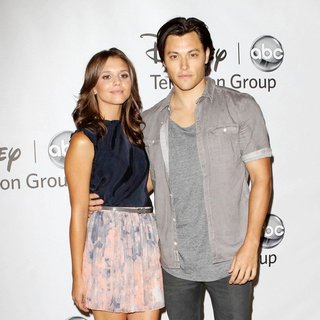 Alexandra Chando, Blair Redford in 2011 Disney ABC Television Group Host Summer Press Tour