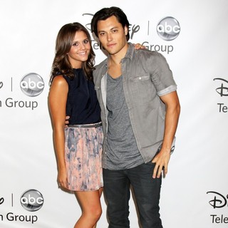 Alexandra Chando, Blair Redford in 2011 Disney ABC Television Group Host Summer Press Tour