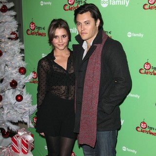 Alexandra Chando, Blair Redford in ABC Family's 25 Days of Christmas Winter Wonderland Event