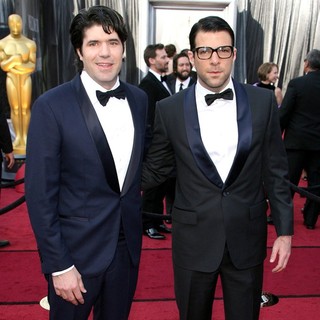 J.C. Chandor, Zachary Quinto in 84th Annual Academy Awards - Arrivals