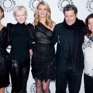 Georgina Chapman, Joanna Coles, Angela Lindvall, Isaac Mizrahi, Meryl Poster in The Paley Center for Media Presents Project Runway All Stars - Arrivals