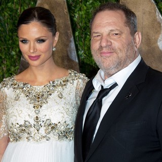 Georgina Chapman, Harvey Weinstein in 2013 Vanity Fair Oscar Party - Arrivals
