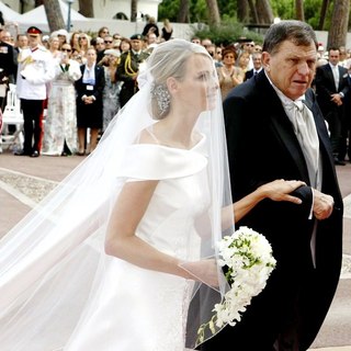 Charlene Wittstock, Michael Kenneth Wittstock in Religious Ceremony of The Royal Wedding of Prince Albert II of Monaco to Charlene Wittstock
