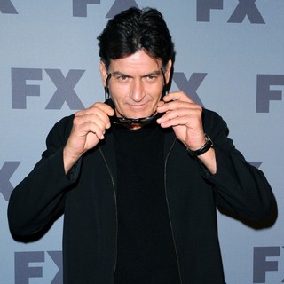 Charlie Sheen in FX 2012 Ad Sales Upfront - Arrivals