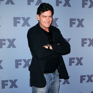 Charlie Sheen in FX 2012 Ad Sales Upfront - Arrivals