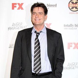 Charlie Sheen in FX Summer Comedies Party