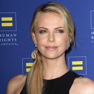 Charlize Theron in 2012 Human Rights Campaign Los Angeles Gala - Arrivals