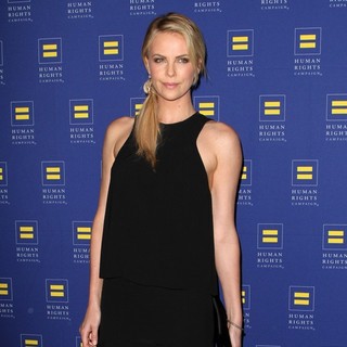 Charlize Theron in 2012 Human Rights Campaign Los Angeles Gala - Arrivals