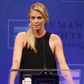 Charlize Theron in 2012 Human Rights Campaign Los Angeles Gala - Show