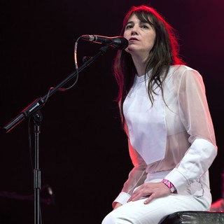 Charlotte Gainsbourg in Charlotte Gainsbourg Performing Live During The Summer Series