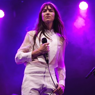 Charlotte Gainsbourg in Charlotte Gainsbourg Performing Live During The Summer Series