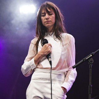 Charlotte Gainsbourg in Charlotte Gainsbourg Performing Live During The Summer Series