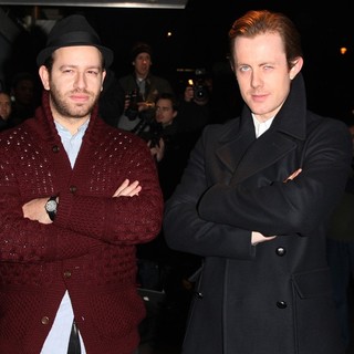 Chase & Status in The Brit Awards 2012 Nominations - Arrivals