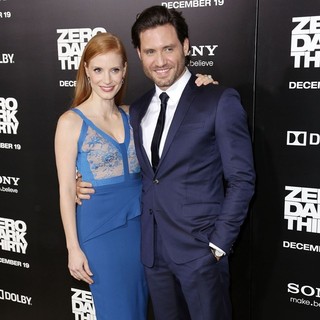 Jessica Chastain, Edgar Ramirez in Los Angeles Premiere of Columbia Pictures' Zero Dark Thirty